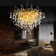 Akari Tree Branch Teardrop Chandelier Lighting, D24"
