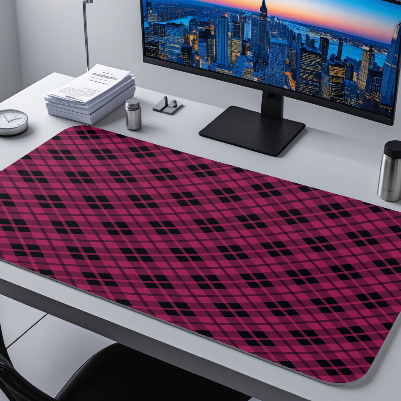 Polyester Desk Pad, 14.4x12.1