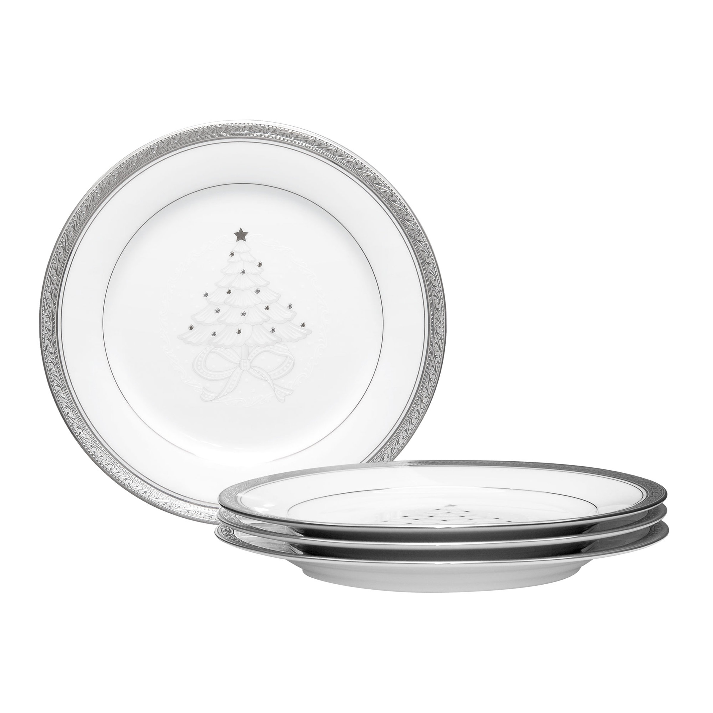 Noritake Crestwood 9" Holiday Accent Plates & Reviews Wayfair