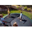 Tapis de saut à trampoline de remplacement ovale 17 'avec anneaux en V Skywalker Trampolines