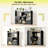  38"H Modern Adjustable Bookcase - Open & Closed Storage, L-Shaped or Straight, for Living Room, Bedroom, Home Office,38"Hx46.7"W*9.4"D-1453112670-1453112667