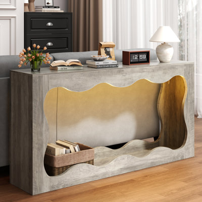 63" Console Table – Modern Farmhouse Entryway Sofa Table