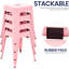 Tabourets de comptoir en métal de 18 pouces, tabourets de salle de classe empilables, chaises de salle à manger en métal sans dossier pour l'intérieur et l'extérieur, tabourets de bar de cuisine (ensemble de 4)-898822027-875976472