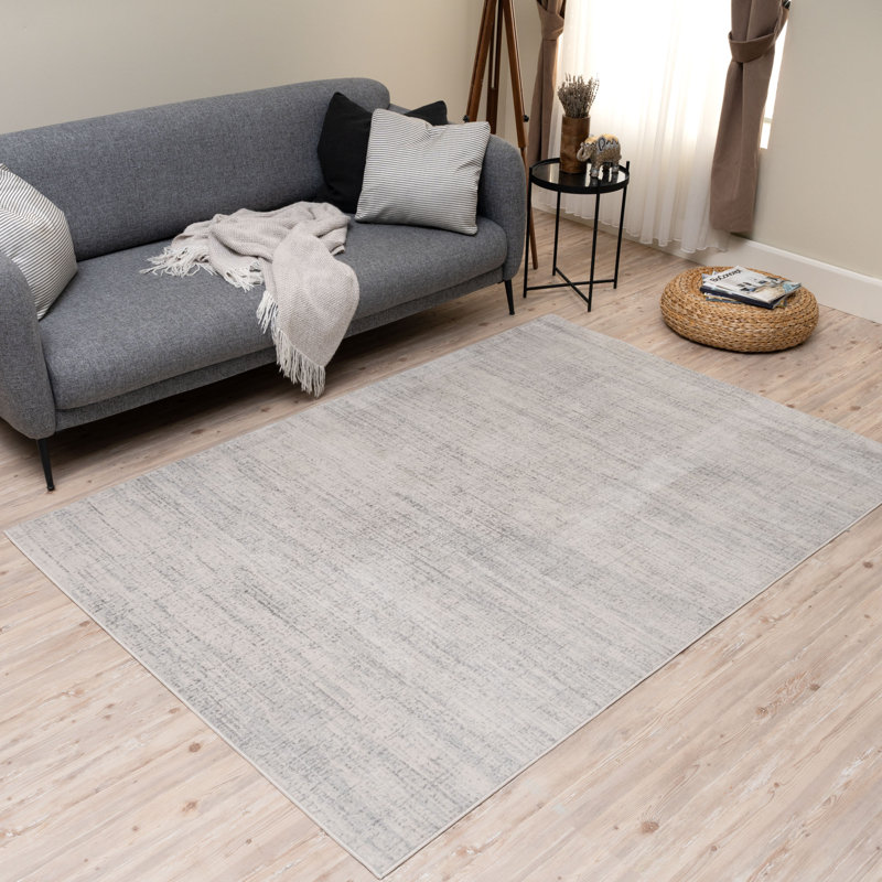 Montana Modern Cream and Grey Rug, Rectangle 120 x 170 cm