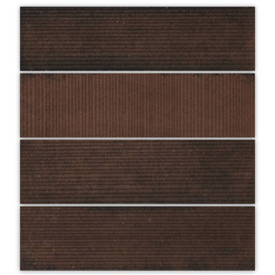 Carrelage mural en porcelaine de style artisanal 2,5 po x 9 po Artifact (caisse de 8,10 pieds carrés / caisse)