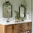Metal Rectangle Wall Mirror