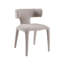 Chaise avec accoudoirs à oreilles Margart-191584408