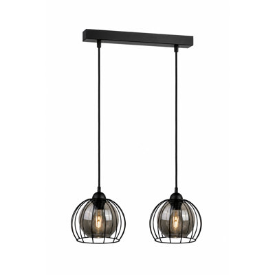 2 - Light Matte Black Pendant