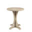 Table d'appoint, pieds en bois massif avec plateau en placage de frêne, 21 po x 24 po, blé récupéré, pieds de blé décoratifs de salon, meubles,