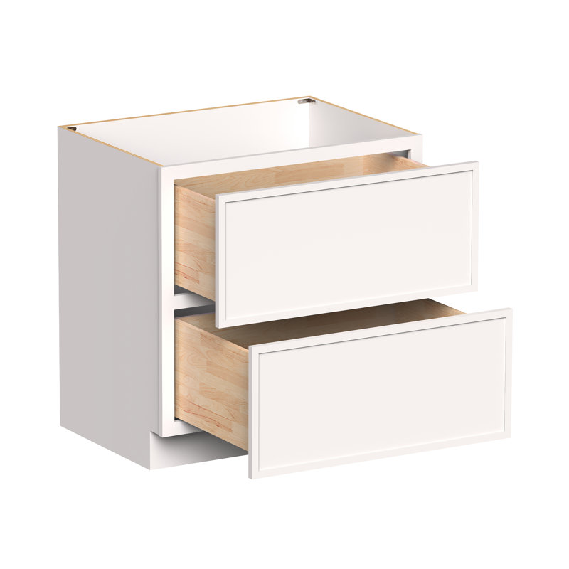 Armoire de tiroir de cuisine prête à assembler l 33 po x P 24 po x H 34,5 po CASAINC, 33"