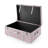 Preppy Houndstooth Designer Trunk with Wheels-2088393141