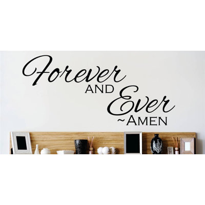 Text & Numbers Non-Wall Damaging Wall Decal