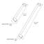 ZLINE 48 in. Helix Handles (Set of 2) for Paramount and Select Ranges in Stainless Steel-382775209
