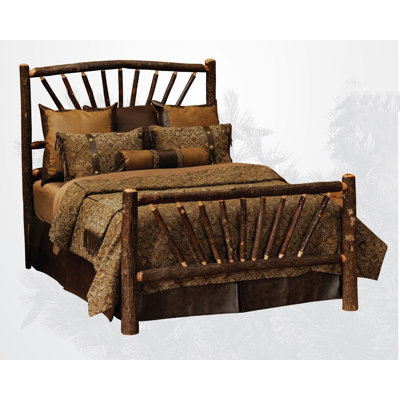 Lit Sunburst Fireside Lodge Hickory - très grand - espresso