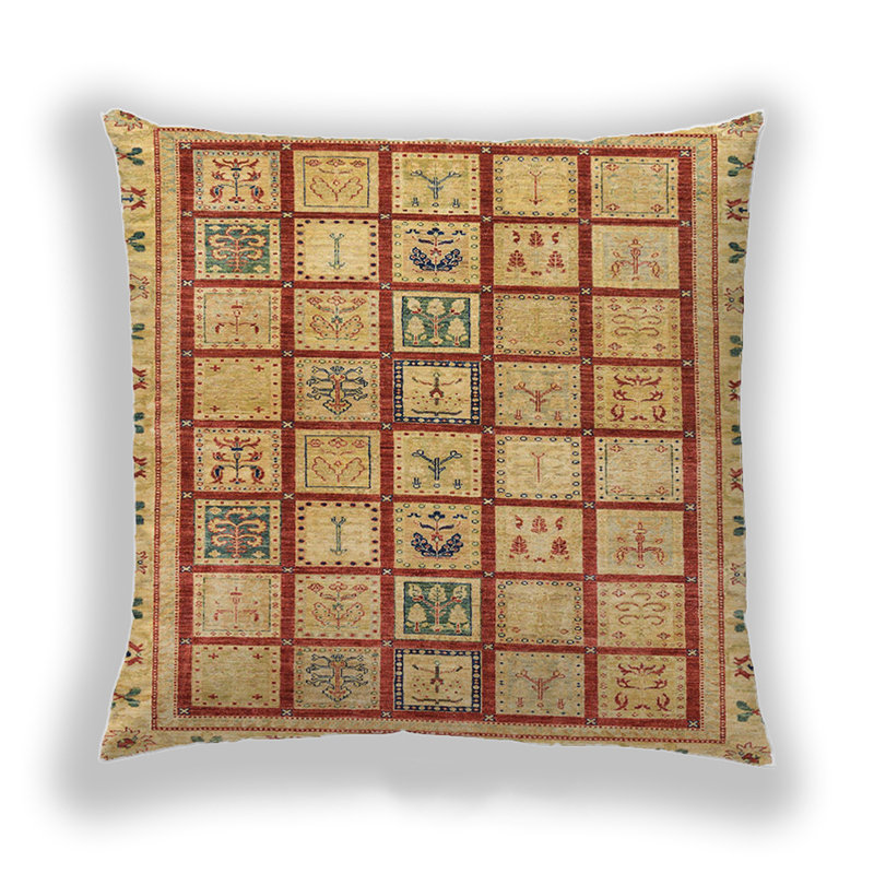 Coussin Abstract 151, Microsuède