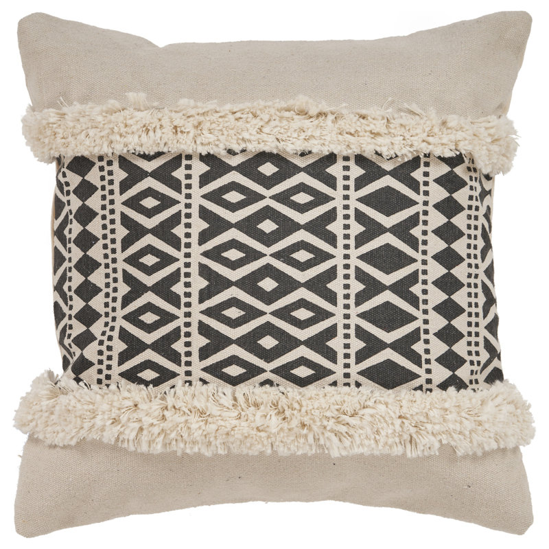 Coussin en coton moderne, Housse de coussin seulement - sans coussin