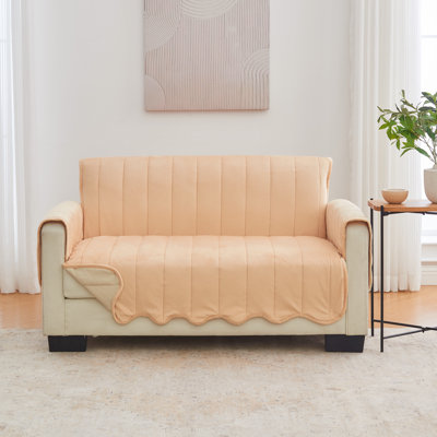 Ultra-Soft Velvet Loveseat Furniture Protector