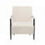 Fauteuil d'appoint rembourré avec structure en métal-1455207934-1463748458