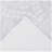 Rio 100% Cotton Chenille Tufted Bedspread, Traditional Medallion Design, Soft Breathable All-Season Machine Washable Coverlet, OEKO-TEX Certified, Queen Size, White-340245560-339771835