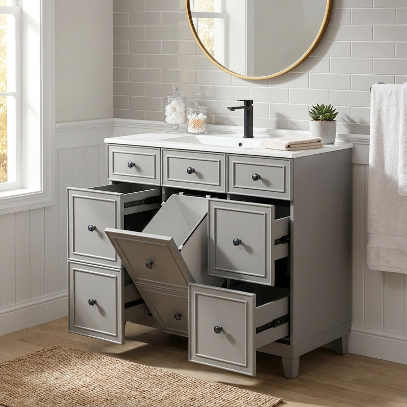 Ensemble de meuble-lavabo 36 "avec lavabo 36"
