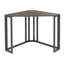 Amelyah Corner Solid Wood Top Metal Base Writing Desk-1499199769