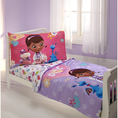 The Doc Is In Reversible People Toddler Bedding Set