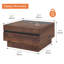 Table basse avec rangement Henley