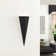 Annah Stainless Steel Corner Wall Light