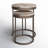 Rolf Marble Top Nesting End Table (Set of 2)