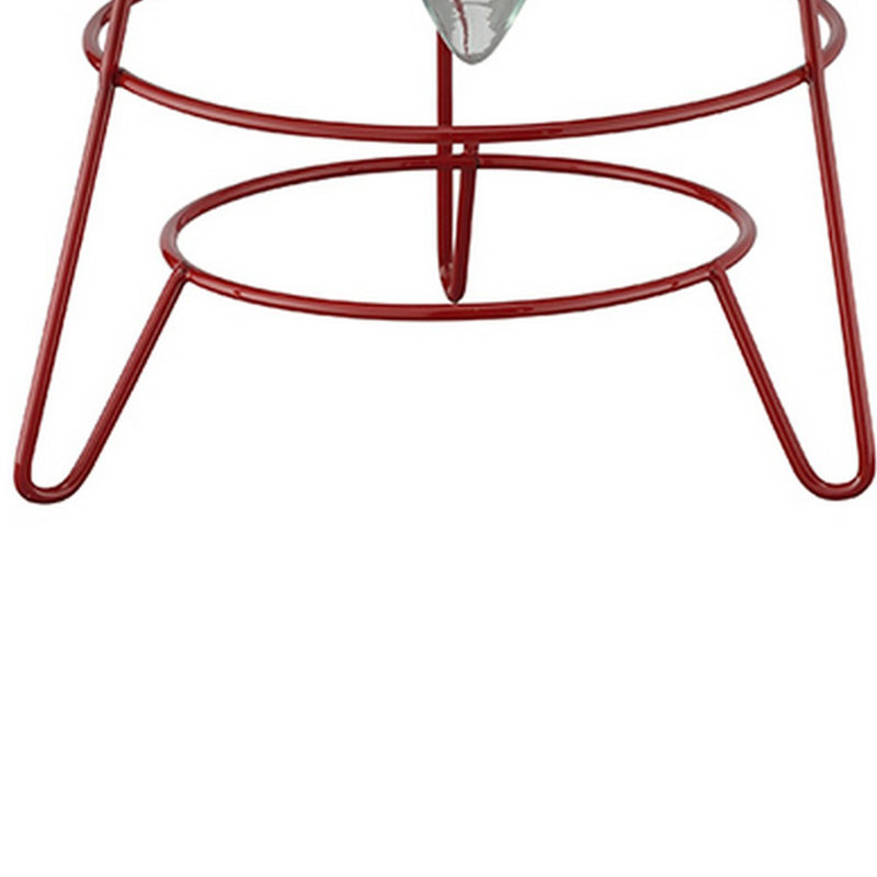 Lanterne de table en métal 9,5 po