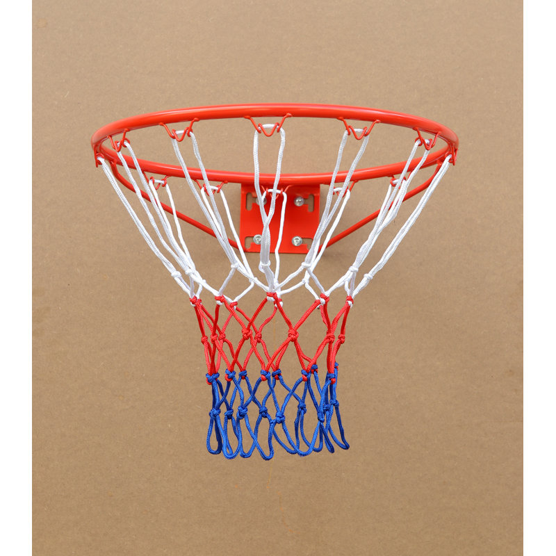 Remplacement de la jante de basketball en acier de 18 po avec filet - Installation facile, qualité durable pour le panier de basketball
