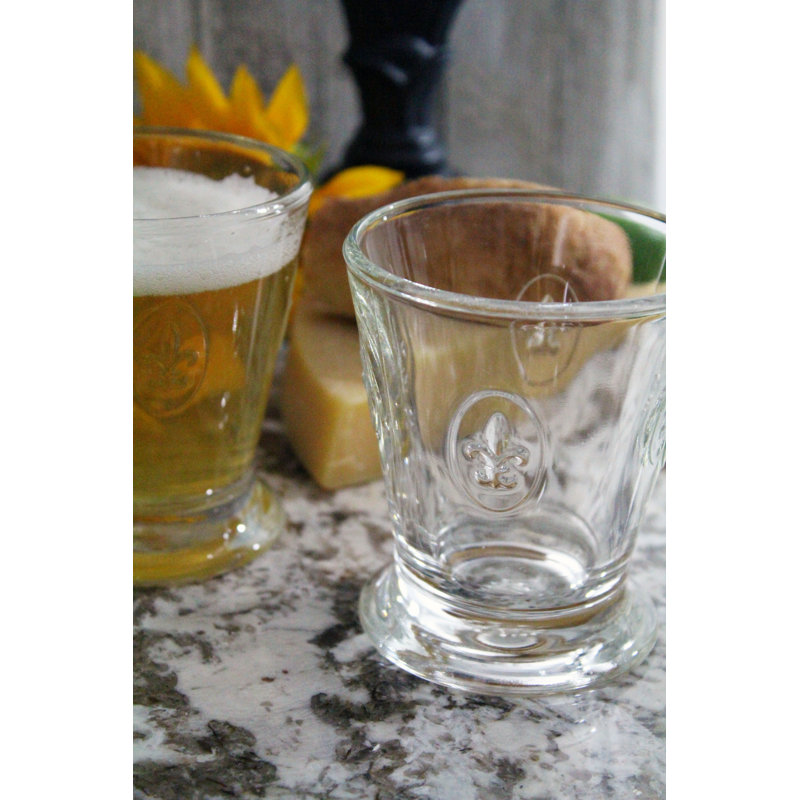 Fleur De Lys Whiskey Glass