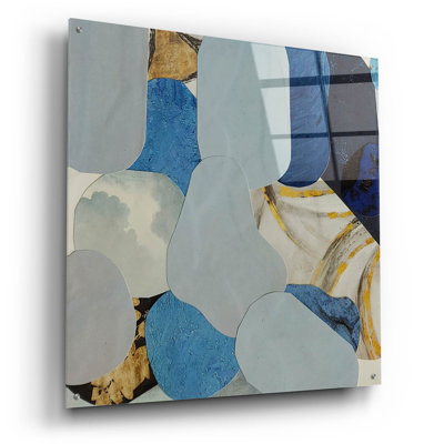 'Blue Monsoon 2' by Coco Good Acrylic Glass Wall Art