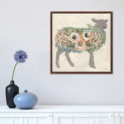 Audrey the Lamb 1 Piece Wall Art on Canvas