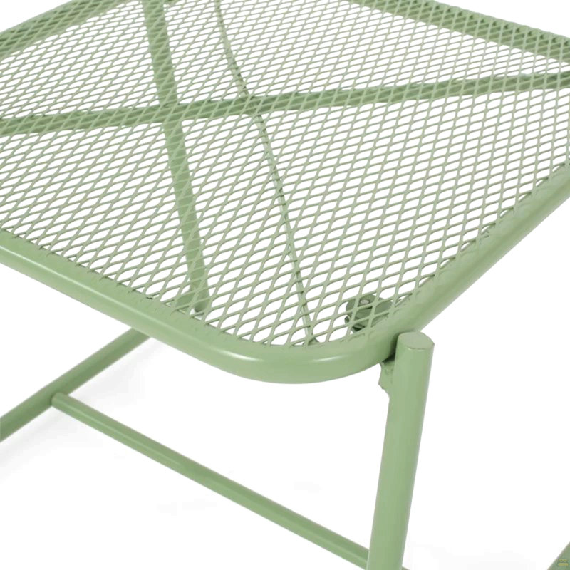 15.5"H Side Table, 16.25" H x 19.5" W x 18" D, Green