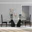 Ensemble de 6 chaises de salle à manger Luxury