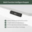 Bureau triple en L avec barre DEL-168042650