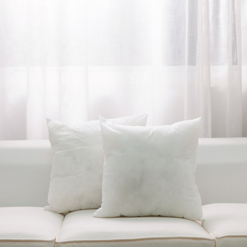 Housse et insert de coussin carré Huihome, 16 po x 1 po