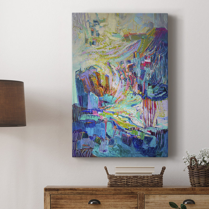 Gathering up the Goddess I - galerie sur mesure, H 27 po x l 18 po