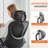 Home Office Managerial Executive Chair, High-Back Mesh With Adjustable Headrest, Flip-Up Armrest Comfortable Lumbar Support, Comfy Arms For Bedroom,Study,Student-124511565-124511563