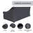 71.7'' Wide Straight Acacia Patio Daybed Cover