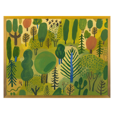 The Woods Print by Michael Doyle