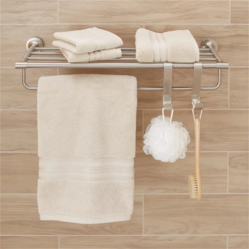 1 Towel Rack, Satin Nickel