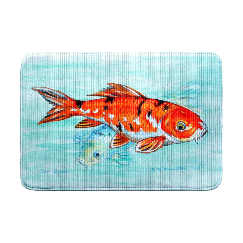 Tapis de bain Koi, L 36 po x l 24 po