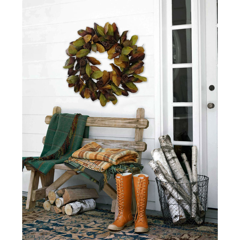 Silk And Polyester Blend 32'' Wreath