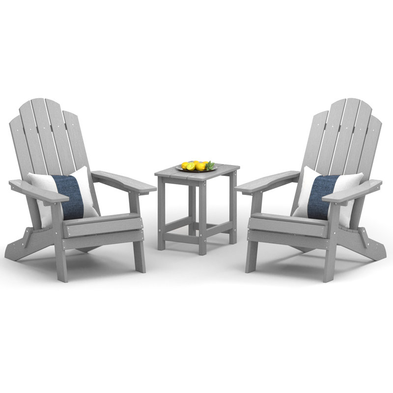 Outdoor Adirondack Chair With Table