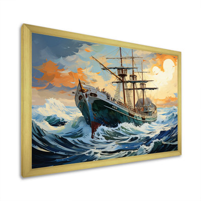 The Pirate Boat Odyssey's Voyage II - Classics, art mural