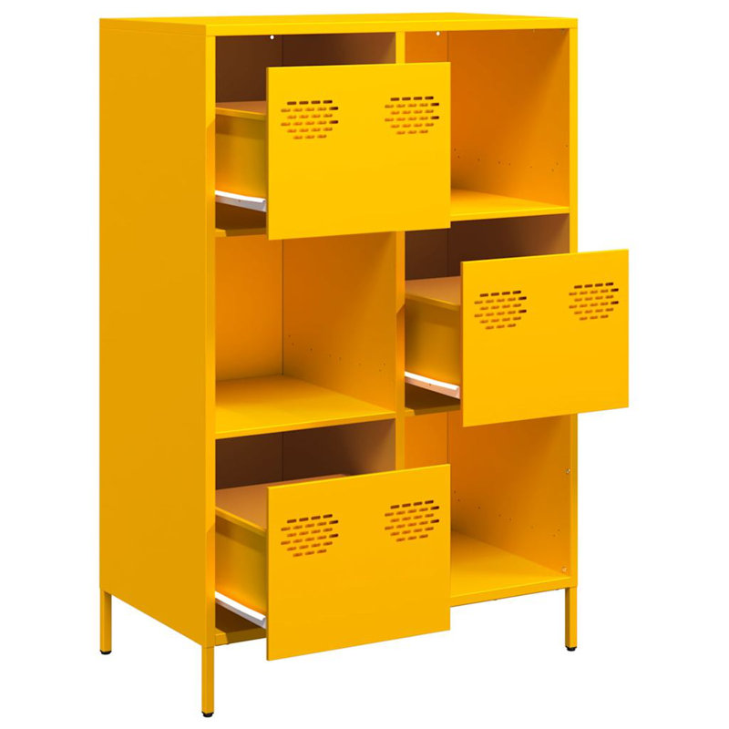 Annewil Accent Chest, Mustard Yellow