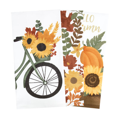 Harvest Cotton Tea Towel Kitchen Towel