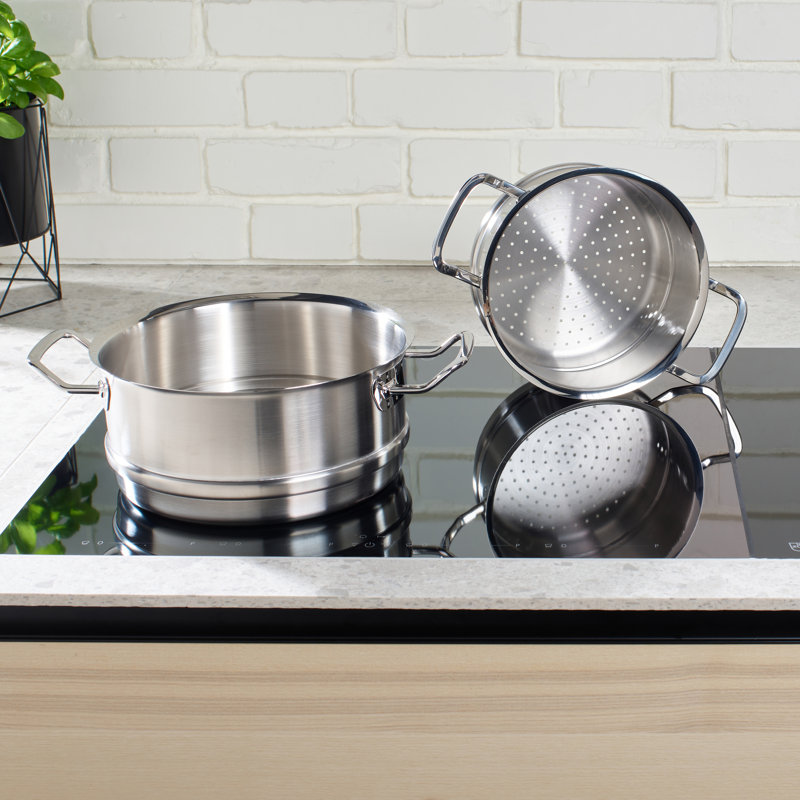 Original-Profi Collection® Stainless Steel Steaming Insert, 4.30"H x 8"D